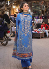 Lawn - Asim Jofa - Eid Signature - Festive 25 - AJUBF-38