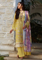 Lawn - Mina Hasan - Unstitched Chikankari 25 - Ayla