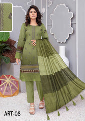 Winter Collection - Ayat - D/P Emb - V26 - AD#08