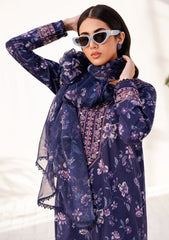 Lawn Collection - Farasha - Printed Essentials - Enchanted Daisy