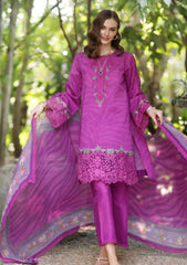 Lawn - Noor by Saadia Asad - Eid Luxe - Printedkari 25 - D#1-A
