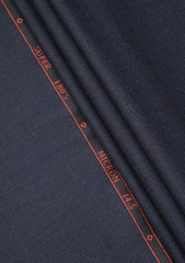 Drago Luxury Micron Super 180's Wallace Wool Fabric - N Blue