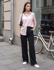Pret - Moven - Cotton Linen Trouser - Black