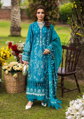 Lawn - Paras By Pasha - Bloom & Beyond - Eid 25 - Sapphire Bloom
