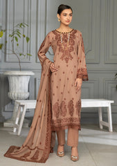 Lawn - Azam Arts - Saffron Premium 25 - D#1708