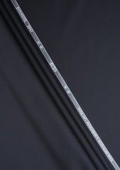 Dormeuil Echo Super 130's Wool Fabric - Black