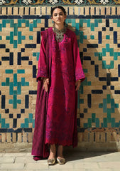 Winter - Mushq - Hemline Bukhara - Unstitched 26 - Dusk Whisper