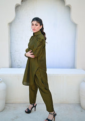 Pret Collection - Zauk - Two Piece - ZP24# - Moss Green