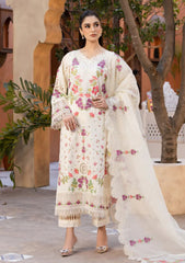 Pret - Afiay - Signature Luxury Lawn - Ivory Blossom