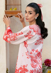 Lawn - Sahar - Selene Premium - 2 Pcs - STP25#07 - SCARLET REVERIE