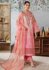 Lawn Collection - Alizeh - Maahi Vol 2 - Embroidered Printed - AF#7011 - Mala