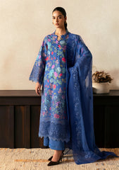 Lawn - Afrozeh - Day Break - Printed Kari - AL-25-V11-01