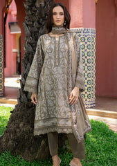 Lawn - Marjjan - Seraya - Embroidered 25 - MBL#19-A - BEIGE