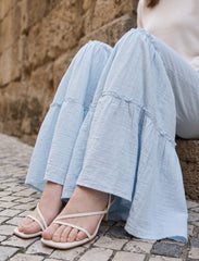 Pret - Moven - Cotton Linen Trouser - Sky