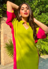 Pret - Manahils - Allechant 25 - Pop of Pink kaftan