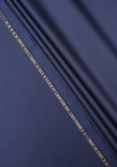 Loro Piana Royal Wish Super 170's Wool & Silk Fabric - N Blue