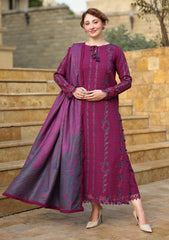 Winter - Rang Rasiya - Carnation 25 - Luxury Shawl Edit - CWD#12 - Frappe