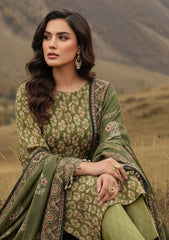 Winter - Riwaj - Printed Marina - 3 Pcs - Wool Shawl 25 - D#82