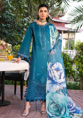 Lawn - Menaal - Luxury 26 - MLL#03 - AZURE BLOSSOM