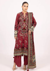 Winter - Gul Ahmed - Unstitched Khaddar 25 - K-52035