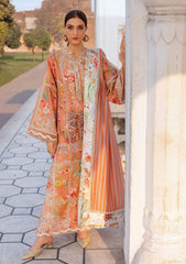 Lawn - Crimson - Flow Unstitched 26 - CFD#2A - A SUMMER DANCE