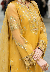 Lawn Collection - Meem - Eid - Luxury 24 - MD#03 - MUSTARD