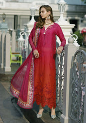 Lawn Collection - Saadia Asad - Eid Handwork - Laserkari - D#4