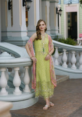 Lawn Collection - Saadia Asad - Eid Handwork - Laserkari - D#9