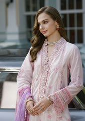 Lawn Collection - Saadia Asad - Eid Handwork - Laserkari - D#7