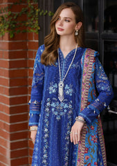 Lawn Collection - Saadia Asad - Eid Handwork - Laserkari - D#11