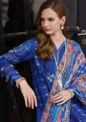 Lawn Collection - Saadia Asad - Eid Handwork - Laserkari - D#11