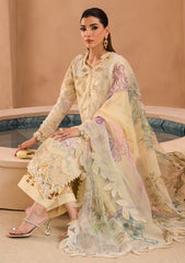 Lawn Collection - Afrozeh - The Painted Garden - Sweet Saffron