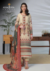 Lawn Collection - Asim Jofa - Basic - Print - 3 Pcs - AJBP#31