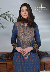 Lawn Collection - Asim Jofa - Basic - Print - 3 Pcs - AJBP#44