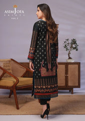 Lawn Collection - Asim Jofa - Basic - Print - 2 Pcs - AJBP#51