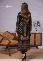 Lawn Collection - Asim Jofa - Basic - Print - 2 Pcs - AJBP#51