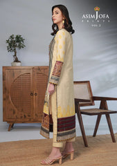 Lawn Collection - Asim Jofa - Basic - Print - 2 Pcs - AJBP#55
