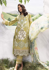 Lawn Collection - Asifa & Nabeel - Aleyna - V02 - AVOCADO (ALV-15)