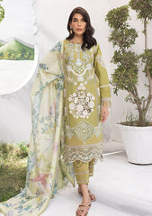 Lawn Collection - Asifa & Nabeel - Aleyna - V02 - AVOCADO (ALV-15)