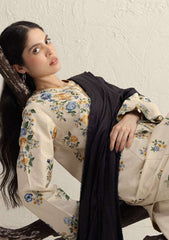 Winter - Coco by Zara Shahjahan - Unstitched 26 - D#9B - Asmani
