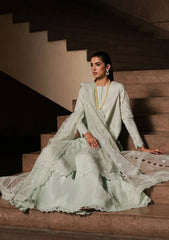 Lawn Collection - Afrozeh - Chikankari - Festive 24 - ACF#6 - Celadon