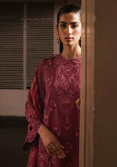 Lawn Collection - Afrozeh - Chikankari - Festive 24 - ACF#9 - Cordovan