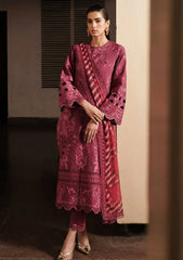 Lawn Collection - Afrozeh - Chikankari - Festive 24 - ACF#9 - Cordovan
