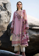 Lawn Collection - Alif - Signature - Luxury - ASL#04 - ROSY