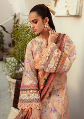 Lawn Collection - Alif - Affordable - AFL#7 - CORAL BLUSH