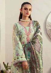 Lawn Collection - Alif - Affordable - AFL#8 - MINT MAGIC
