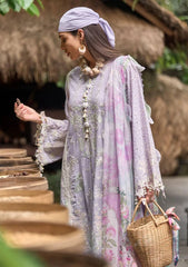 Lawn Collection - Ansab Jahangir - Zoha - Luxury 24 - AJ24#01 - CANANGA