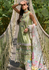 Lawn Collection - Ansab Jahangir - Zoha - Luxury 24 - AJ24#02 - LOTUS POD