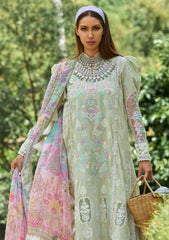 Lawn Collection - Ansab Jahangir - Zoha - Luxury 24 - AJ24#04 - ANTHURIUM
