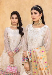 Formal Collection - jasper - Organza - JO#01 - White Rose